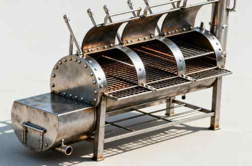 Офсетный смокер